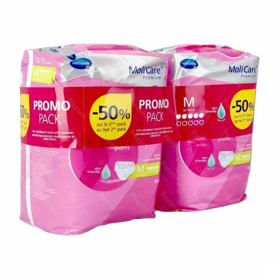 Molicare Premium Lady Pants 5 Drops M 2x8 Promo
