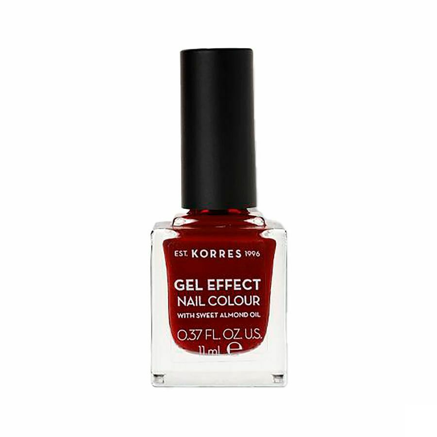 Korres Km Gel Effect Nail 59 Wine Red 11ml afbeelding 1