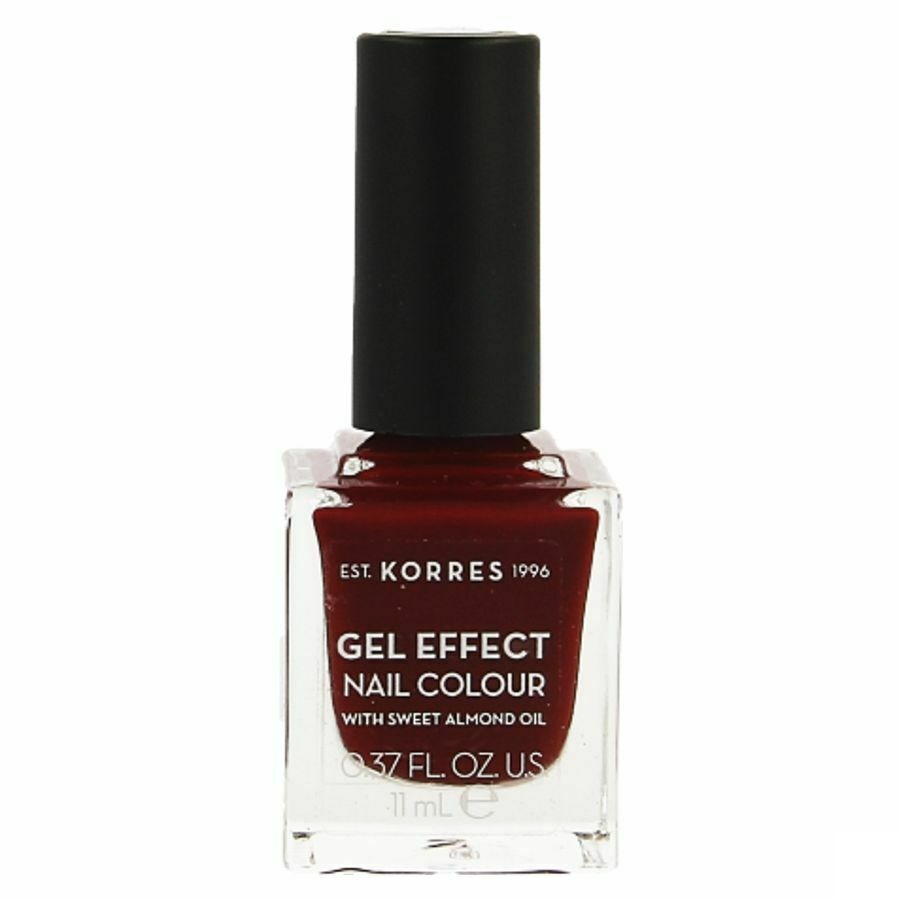 Korres Km Gel Effect Nail 59 Wine Red 11ml