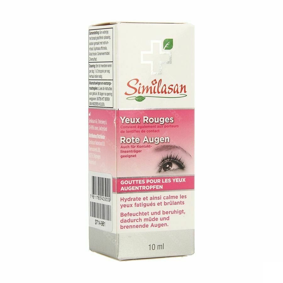 Similasan Rode Ogen Druppels 10ml