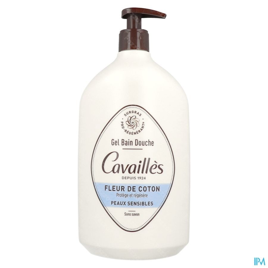 Roge Cavailles Gel Bad Douche Overvet Katoenbl. 1l