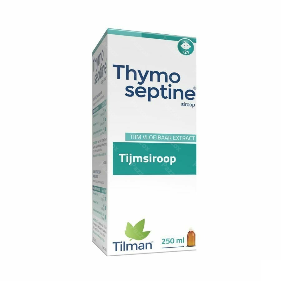 Thymoseptine Slijmhoest en Vastzittende Hoest Hoestsiroop 250ml