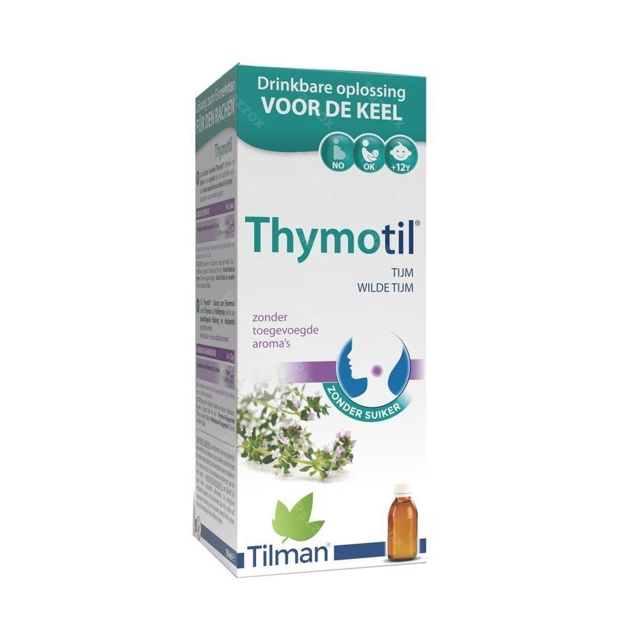 Thymoseptine Slijmhoest en Vastzittende Hoest Hoestsiroop 250ml