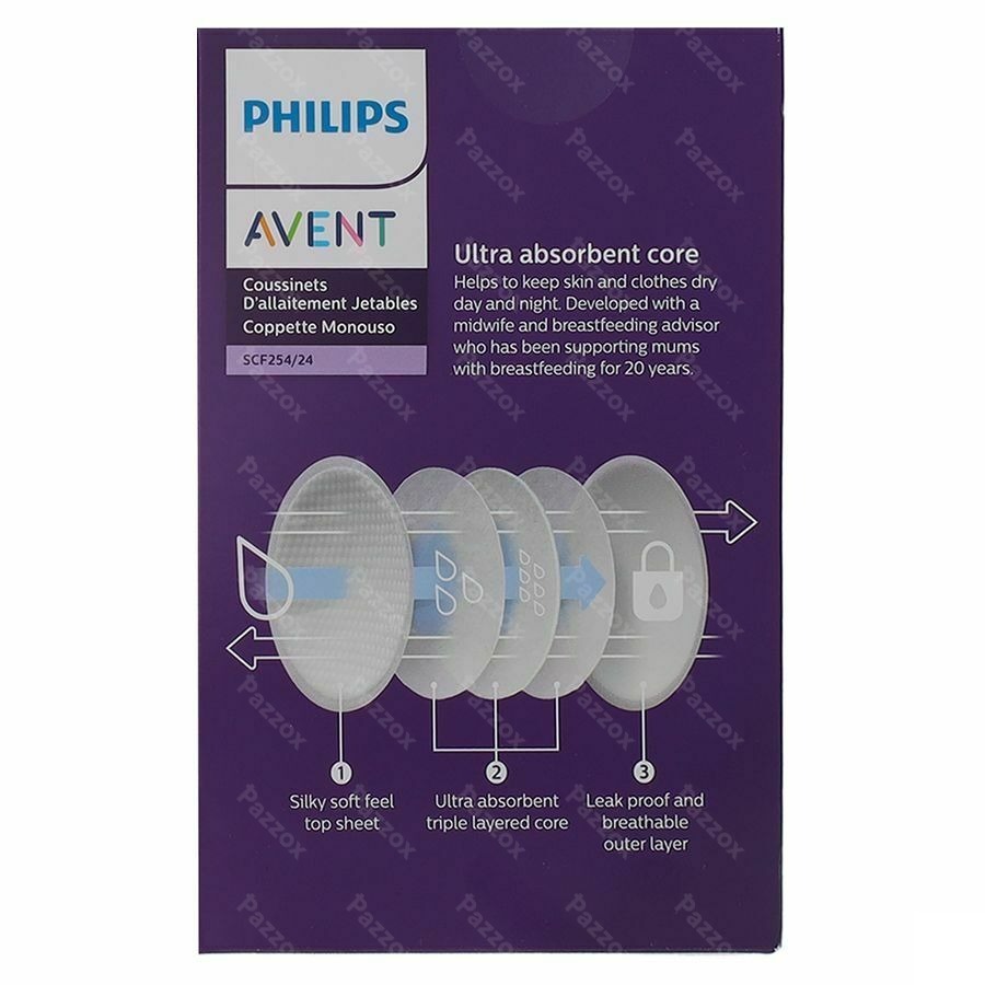 Philips Avent Borstkompres Dag/nacht 24 Scf254/24