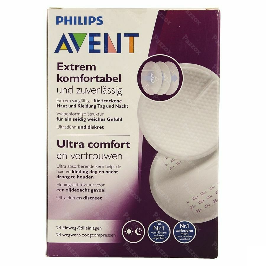 Philips Avent Borstkompres Dag/nacht 24 Scf254/24