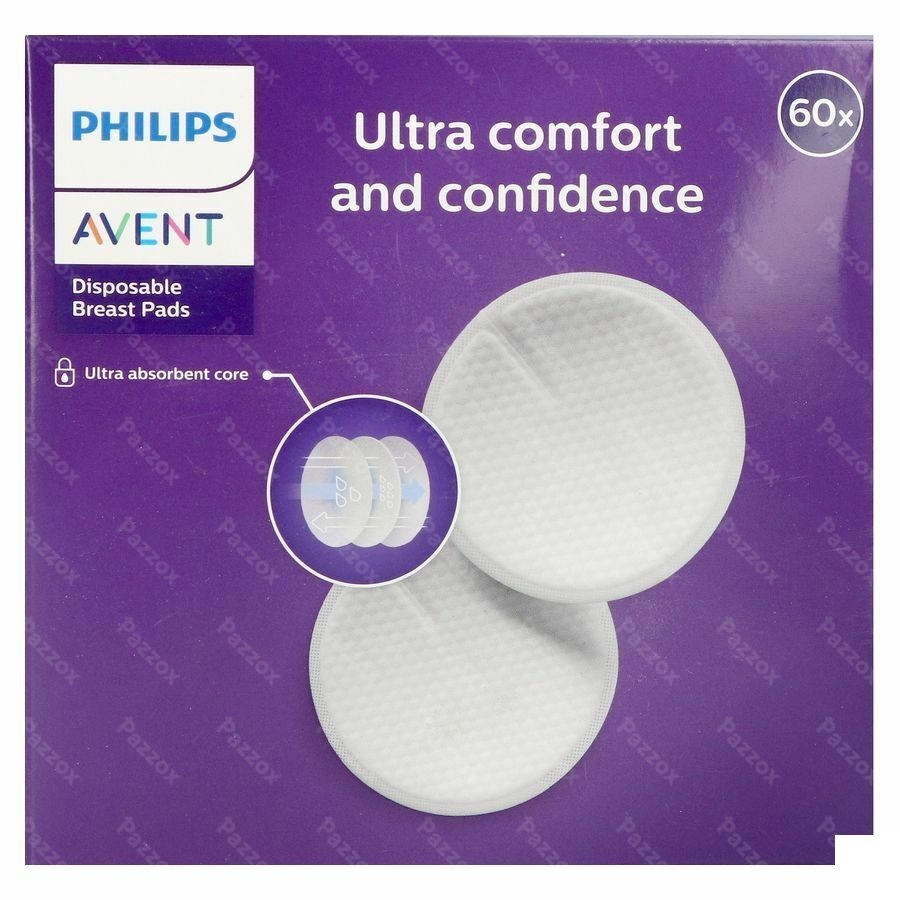 Philips Avent Borstkompres Dag/nacht 60 Scf254/61