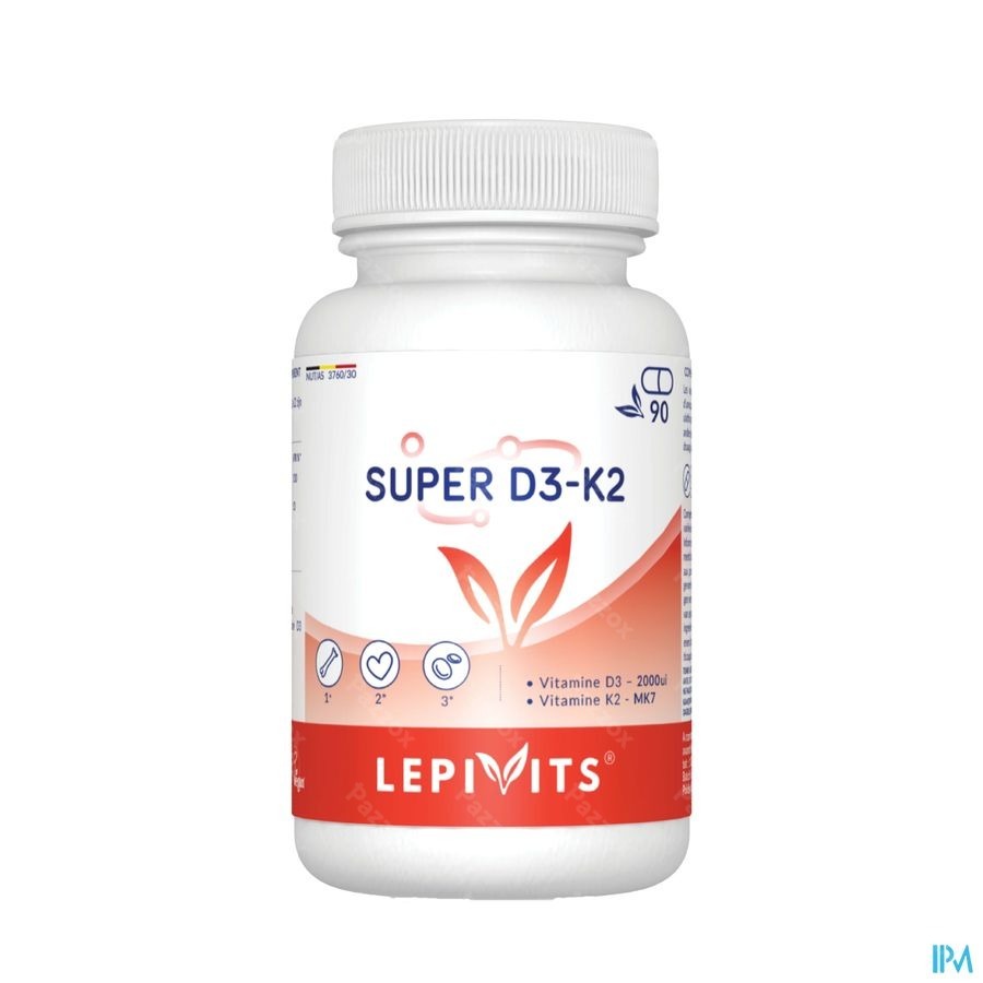 Super D3-k2 Caps 90 Lepivits
