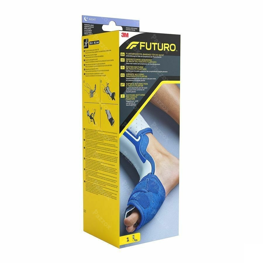 Futuro Ondersteuning Gedurende De Nacht Bij Fasciitis Plantaris 48507, Aanpasbaar