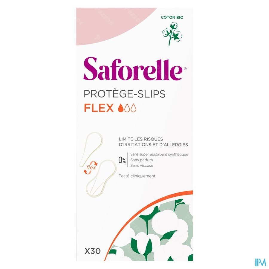 Saforelle Inlegkruisjes 30 Stuks