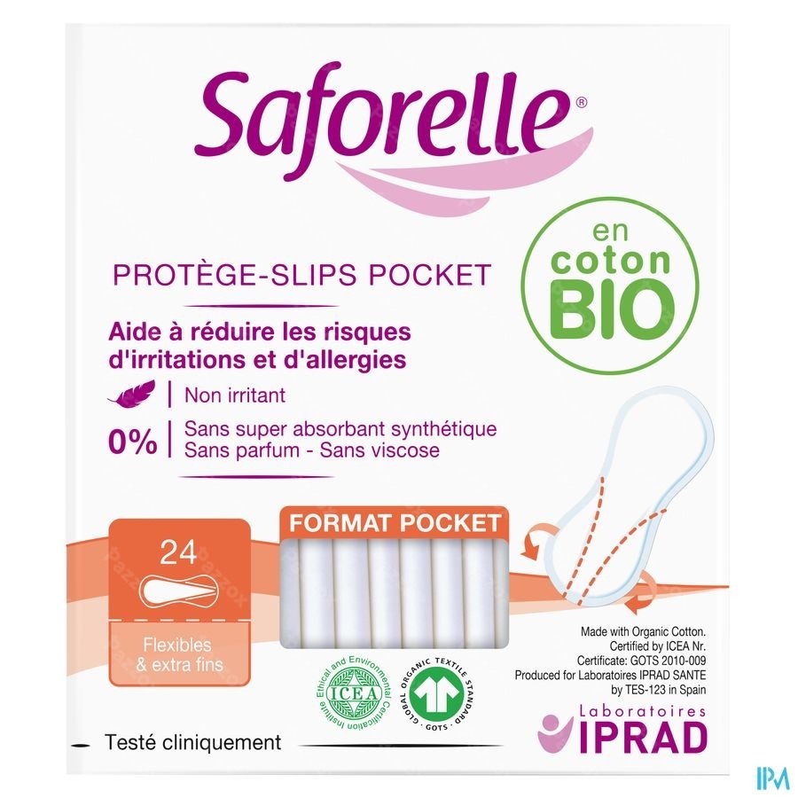 Saforelle Inlegkruisjes Pocket Formaat 24