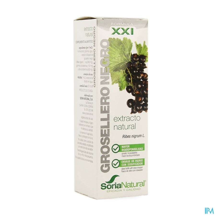 Soria Ribes Nigrum Xxi Extr.fl. 50ml