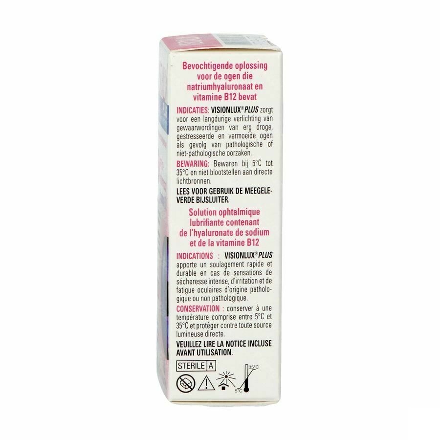 Visionlux Plus Oogdruppels Fl 1 X 10ml