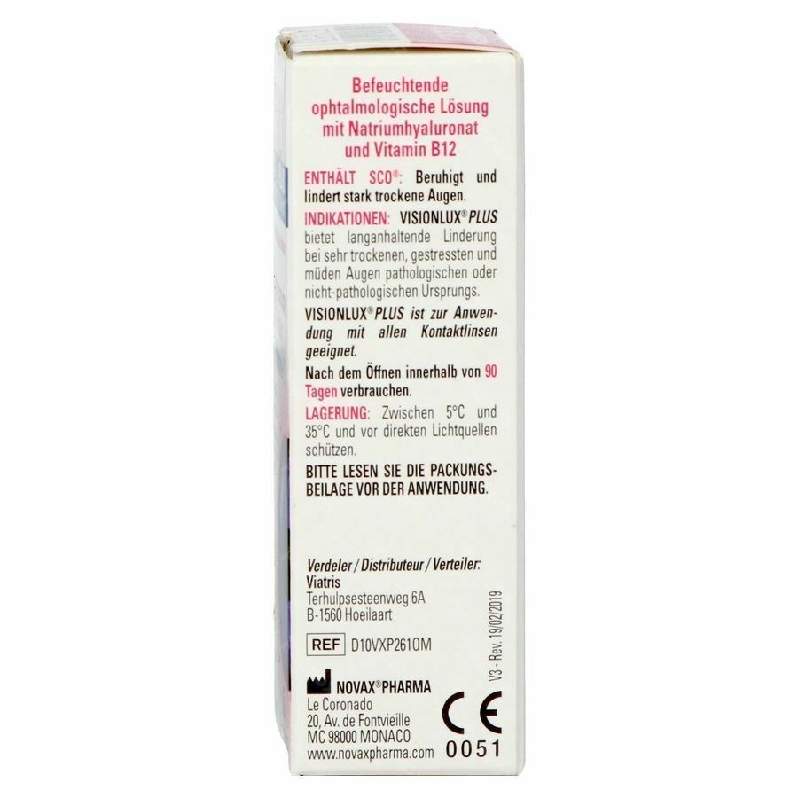 Visionlux Plus Oogdruppels Fl 1 X 10ml