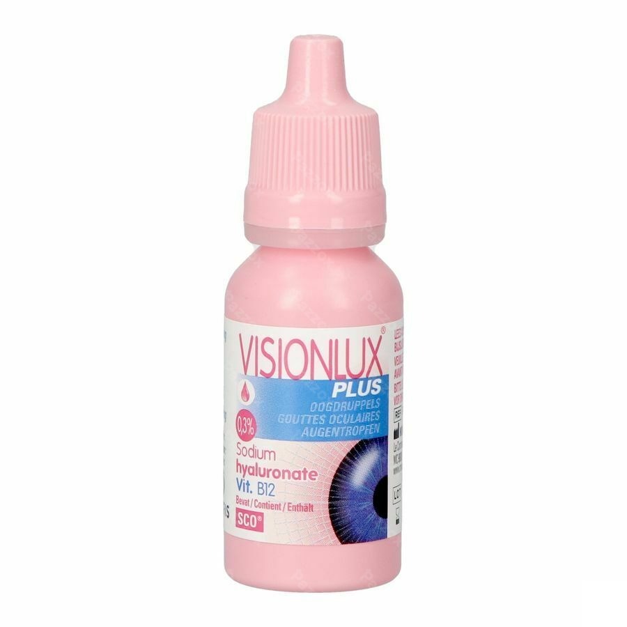 Visionlux Plus Oogdruppels Fl 1 X 10ml