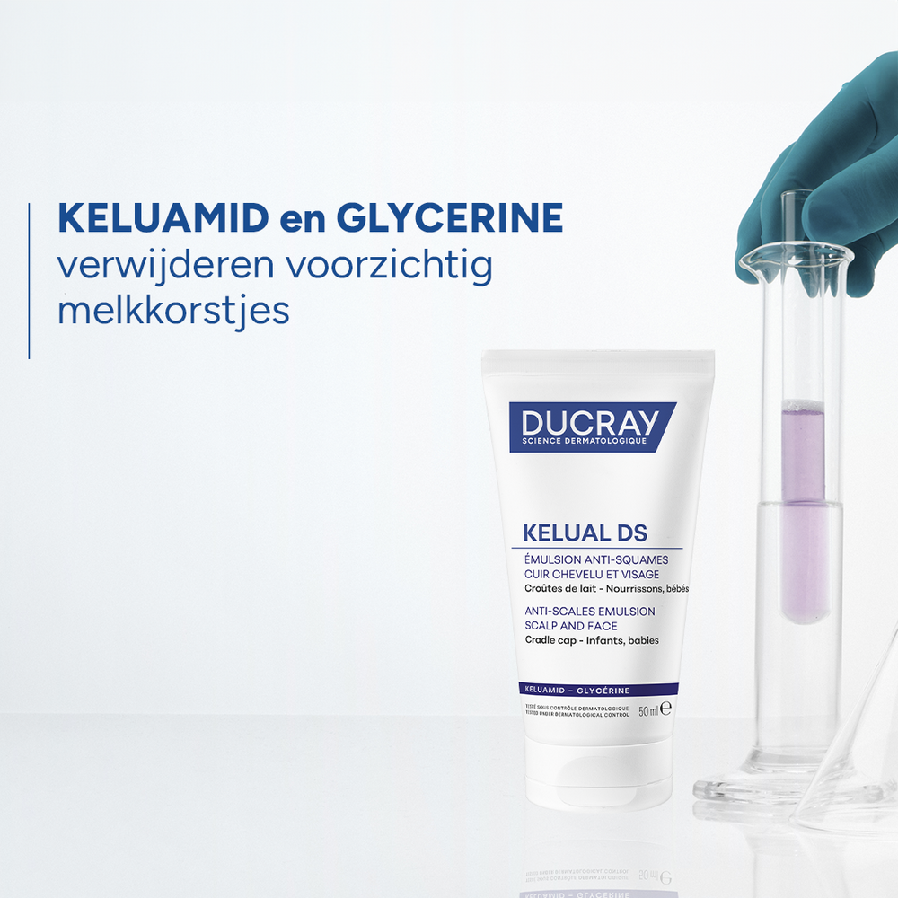 Ducray Kelual Keratoreducerende Emulsie, Melkkorstjes, Berg 50ml