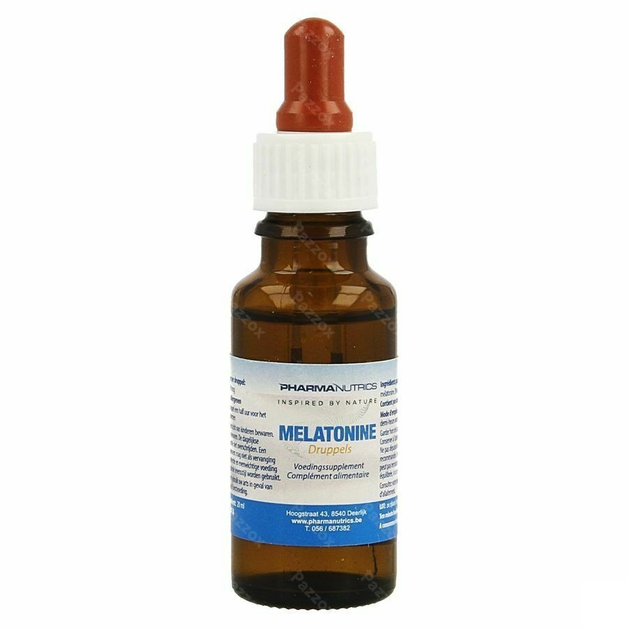 Melatonine Druppels 20ml Pharmanutrics