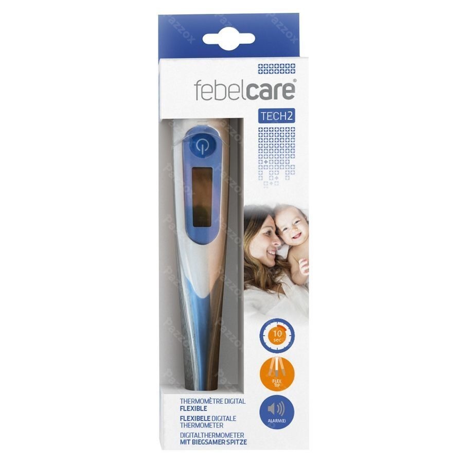 Febelcare Tech2 Digitale Flexibele Thermometer 
