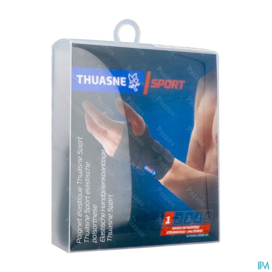 Thuasne Sport Polsband Neopreen Zwart 1 Maat