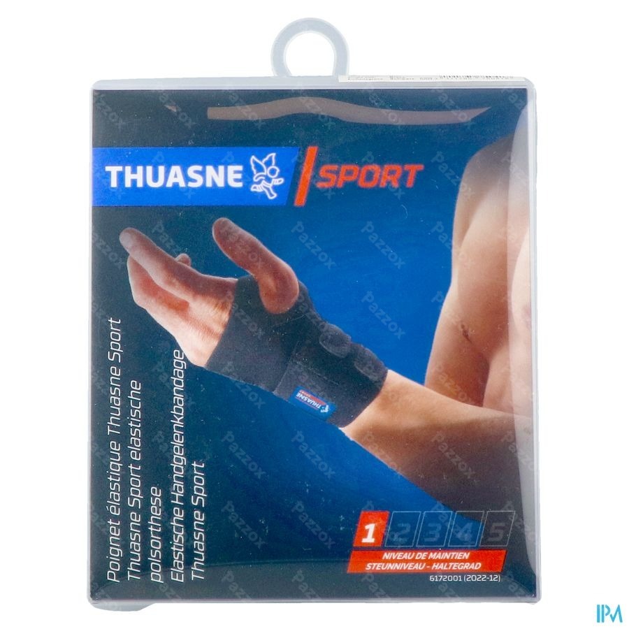 Thuasne Sport Polsband Neopreen Zwart 1 Maat