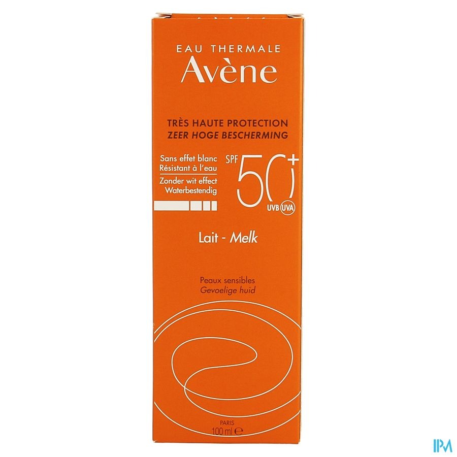 Avène Zonnemelk Zeer Hoge Bescherming SPF50+ 100ml