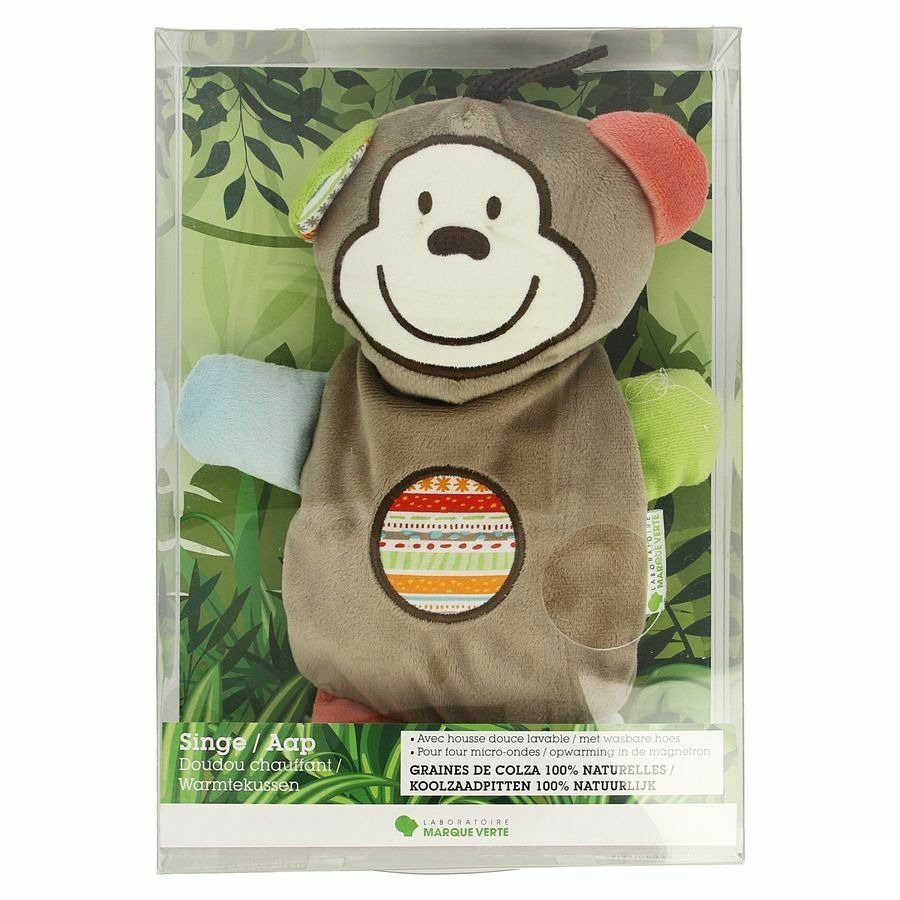 Marque V Warmtekussen Aap 22x25cm