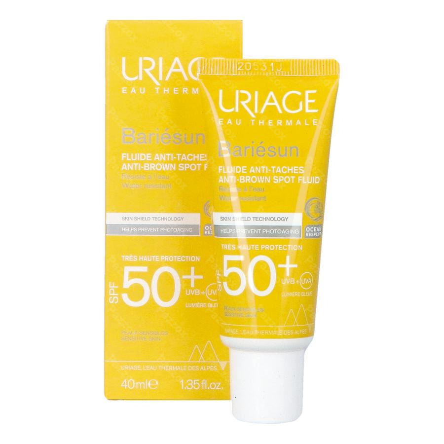 Uriage Bariésun Zonnecrème Pigmentvlekken SPF50+ 40ml