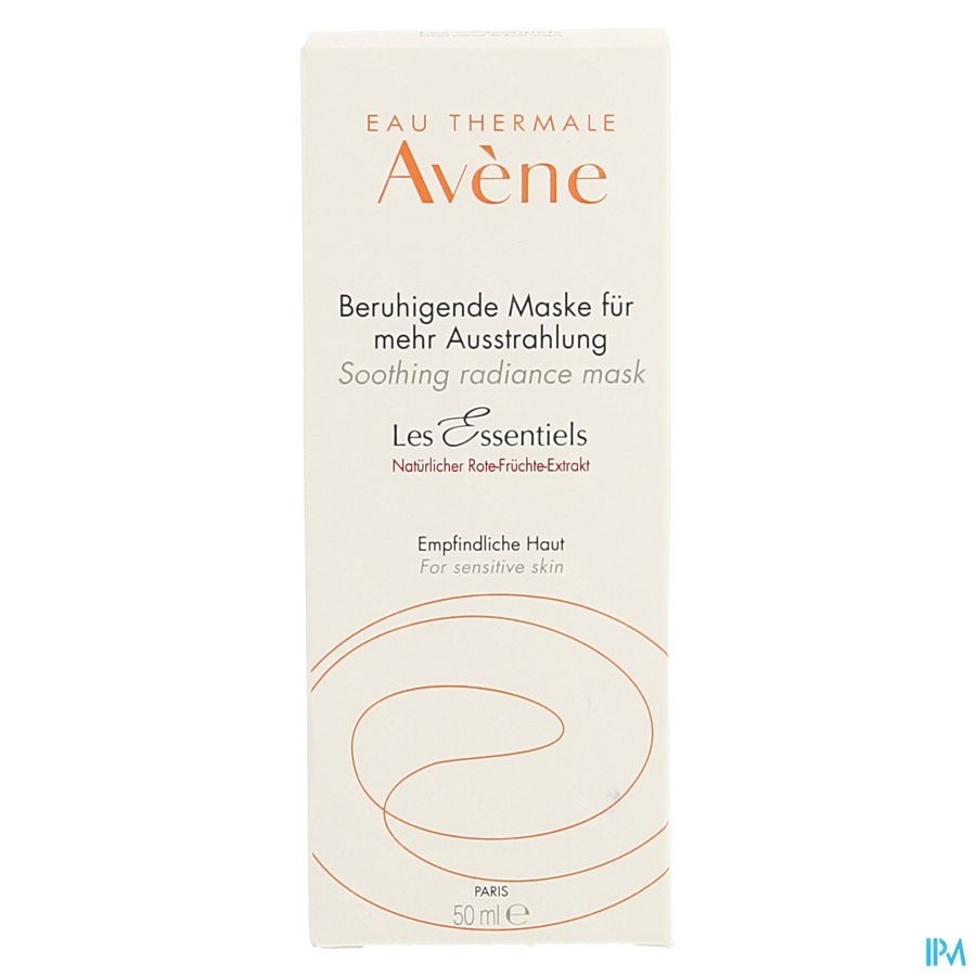 Avène Essentiels Verzachtend Masker Stralende Teint 50ml