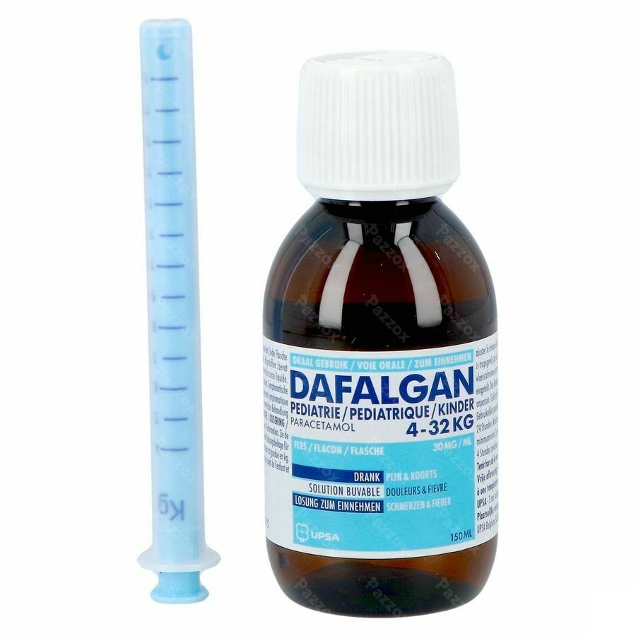 Dafalgan Pediatrie 30mg/ml Siroop 150ml