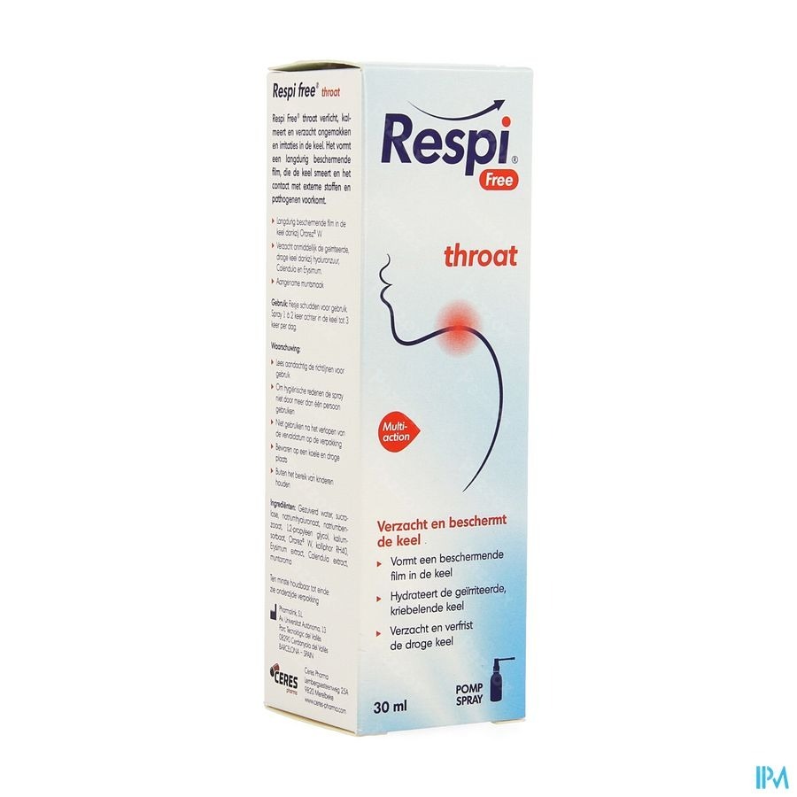 Respi Free Throat Spray 30ml
