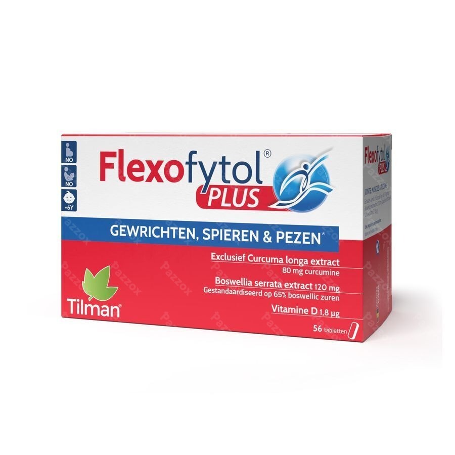 Flexofytol Plus Gewrichten, Spieren en Pezen 56 Tabletten