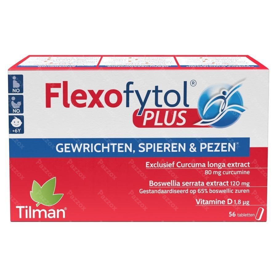 Flexofytol Plus Gewrichten, Spieren en Pezen 56 Tabletten