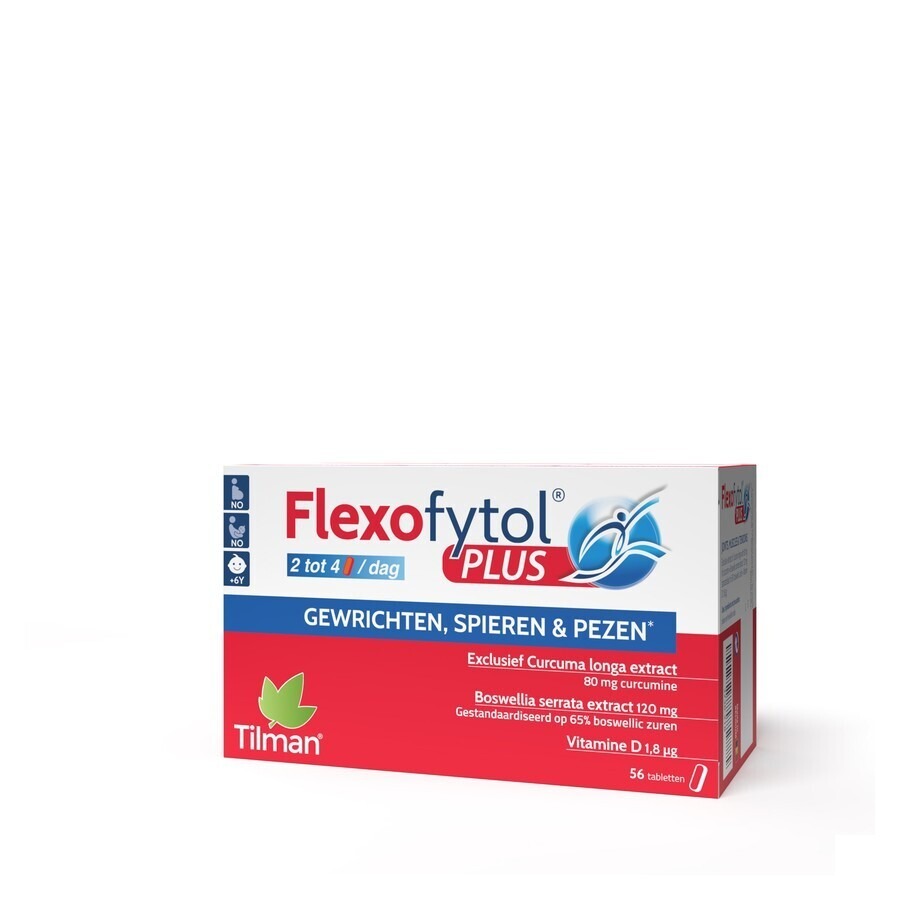 Flexofytol Plus Gewrichten, Spieren en Pezen 56 Tabletten