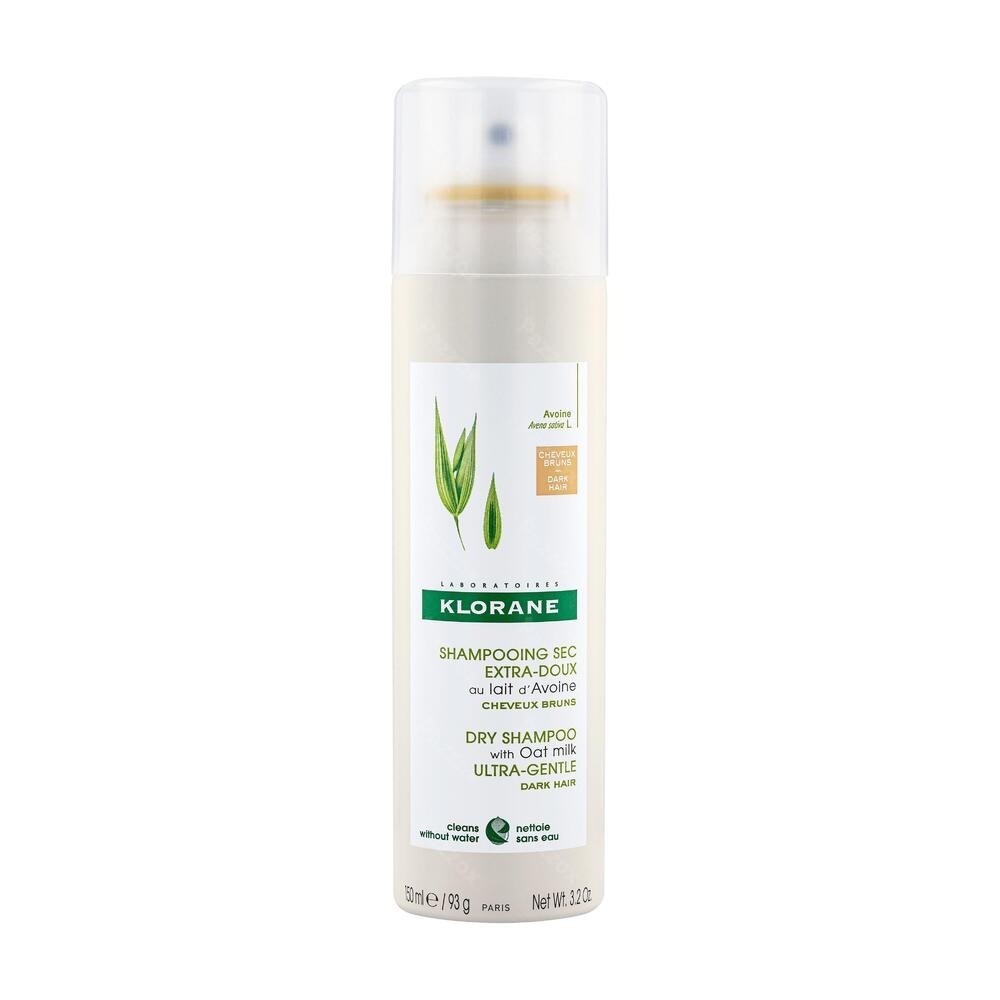 Klorane Droogshampoo Ultramild Met Havermelk Getint 150ml