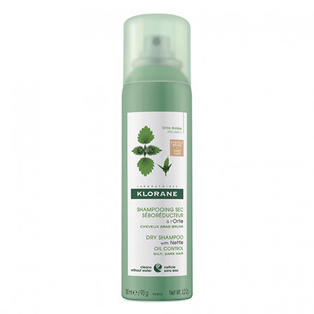 Klorane Capil. Droogshampoo Brandnetel Getint Spray 50ml