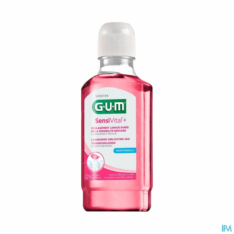 Gum Sensivital + Mondwater Fluoride 300ml 6081