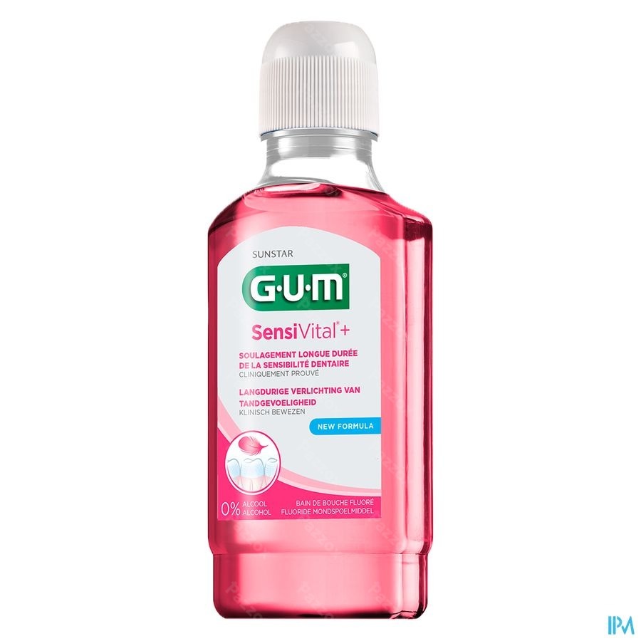 Gum Sensivital + Mondwater Fluoride 300ml 6081