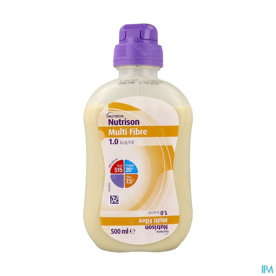 Nutrison Multi Fibre Fles 0,5l Sondevoeding
