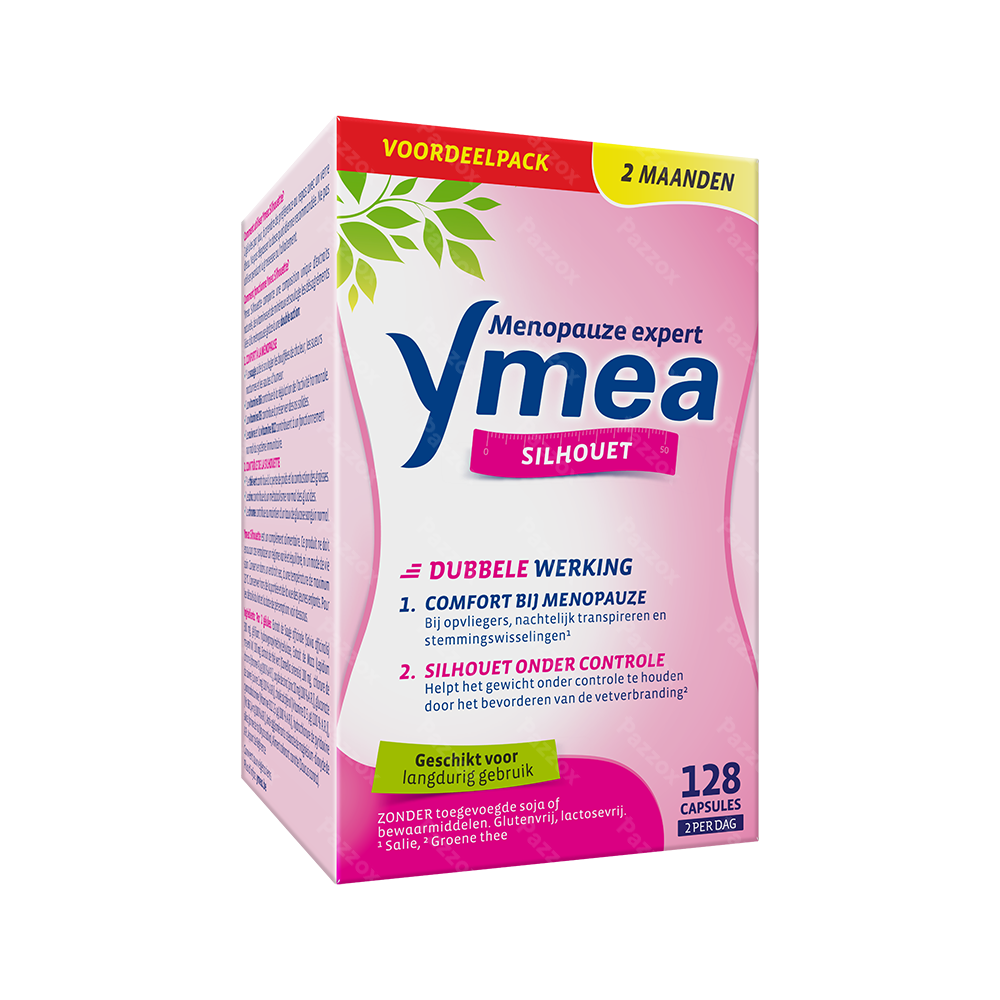 Ymea Silhouet Voedingssupplement Afslanken En Menopauze 128 Capsules