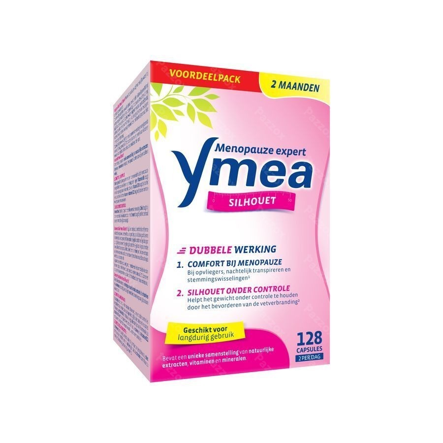Ymea Silhouet Voedingssupplement Afslanken En Menopauze 128 Capsules
