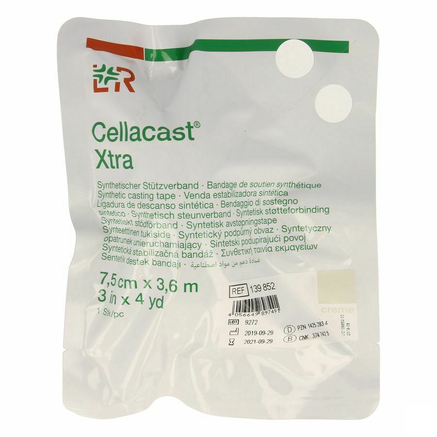 Cellacast Xtra Gipswindel Creme 7,5cmx3,6m 139852