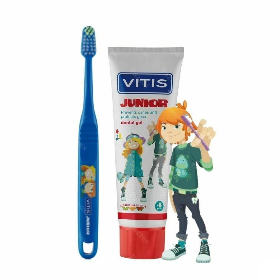 Vitis Junior Gel Tandpasta 75ml