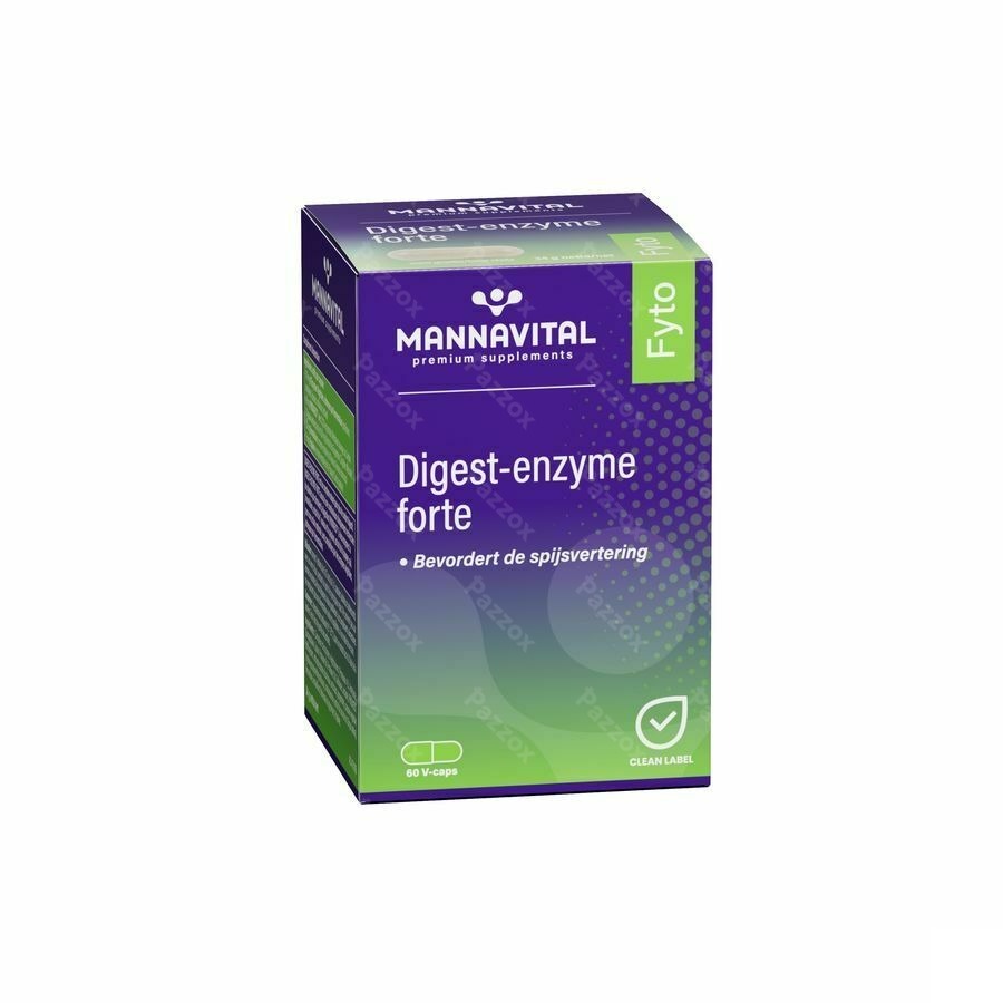 Mannavital Digest Enzyme Forte V-caps 60