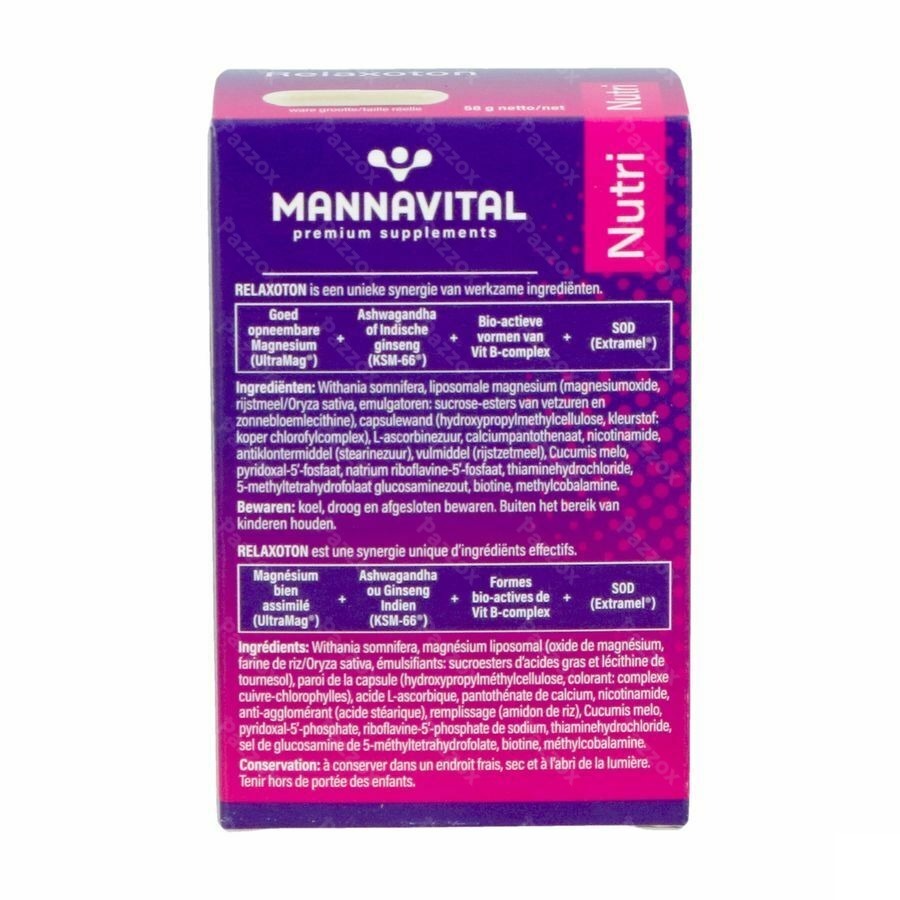 Mannavital Relaxoton 60 Tabletten