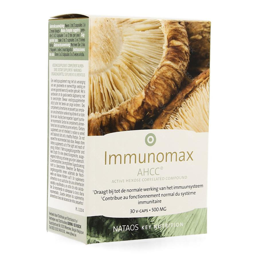 Immunomax Ahcc 500mg V-caps 30