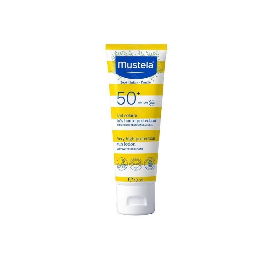 Mustela Baby Zonnemelk Zeer Hoge Bescherming Spf50+ 40ml