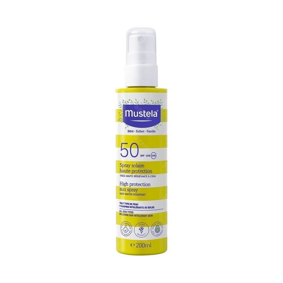 Mustela Zonnemelk Hoge Bescherming SPF50+ 200ml