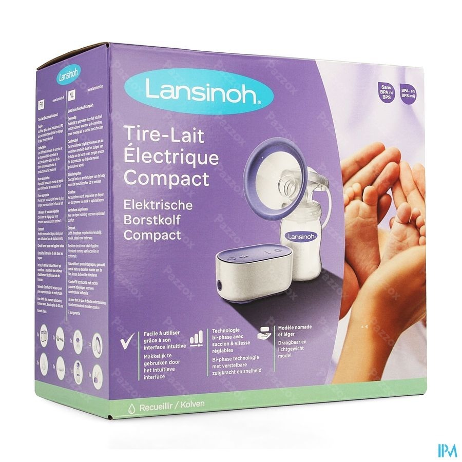 Lansinoh Compact Enkele Elektrische Borstkolf