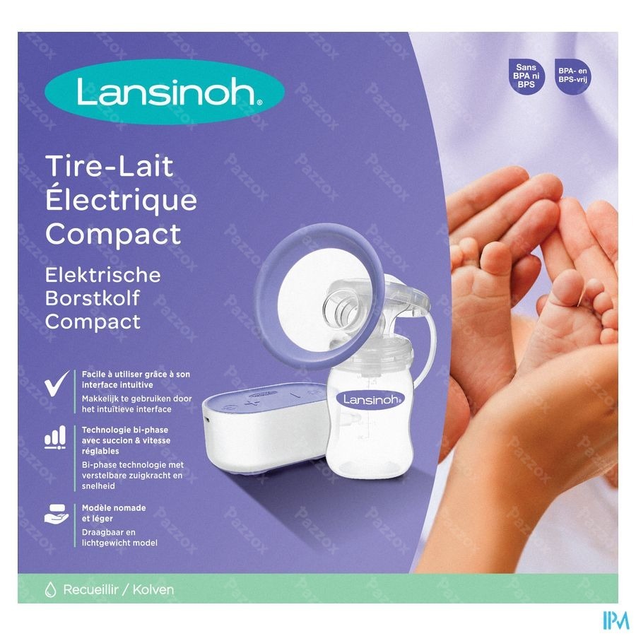 Lansinoh Compact Enkele Elektrische Borstkolf