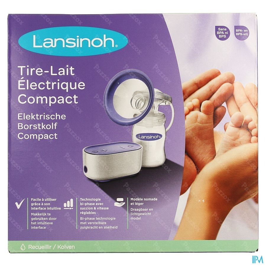 Lansinoh Compact Enkele Elektrische Borstkolf