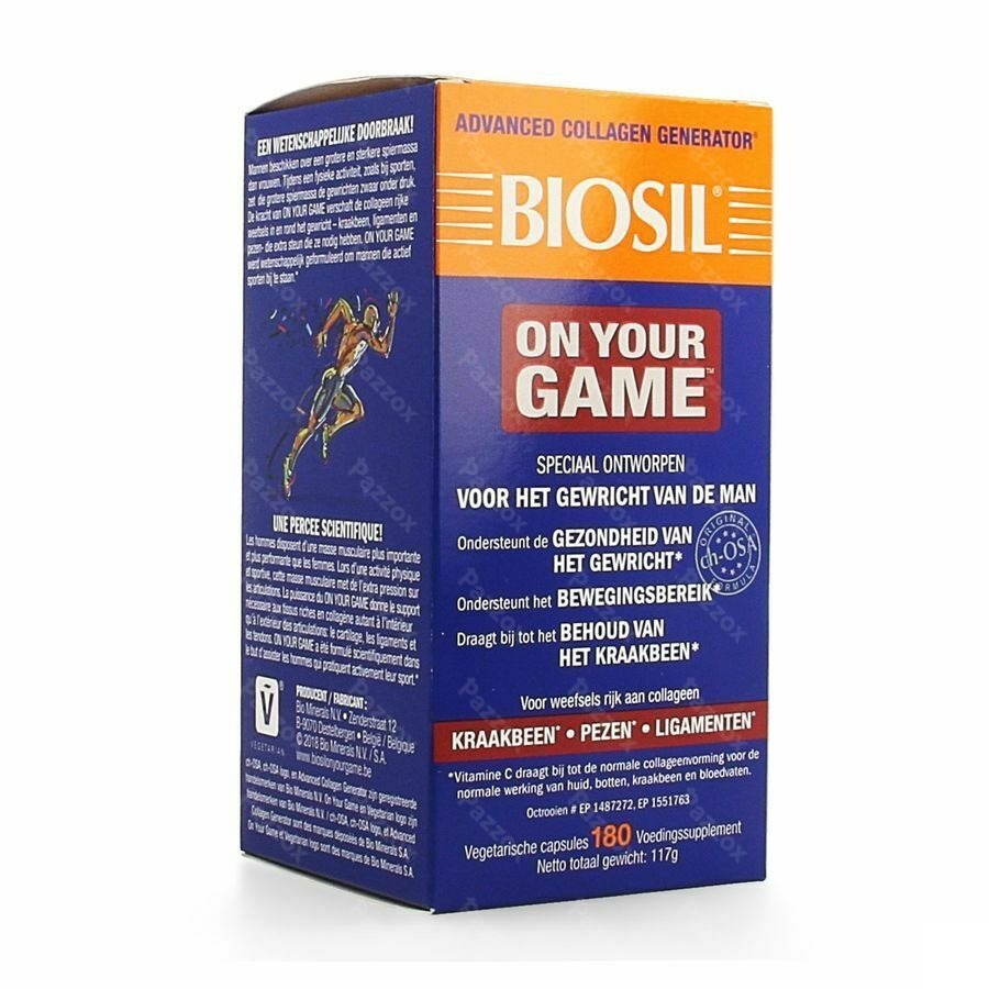 Biosil On Your Game Caps 180